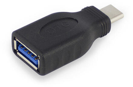 ACT AC7355 tussenstuk voor kabels USB-A USB-C Zwart (AC7355)