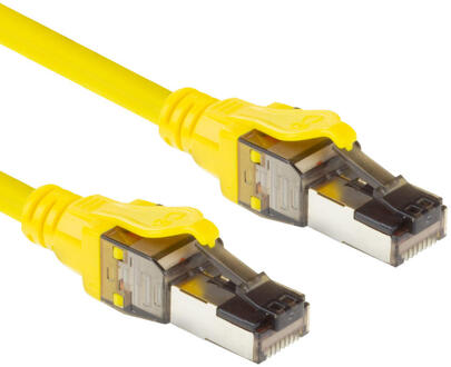 ACT CAT8 kabel geel 1m