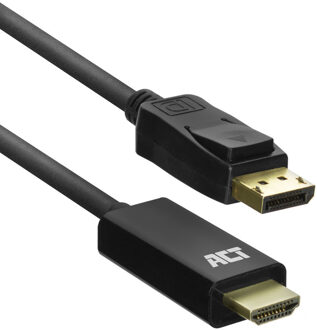 ACT Displayport naar HDMI kabel M/M 1,8m