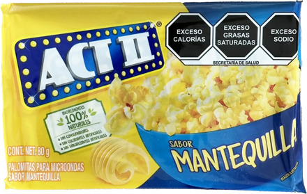Act II - Butter Popcorn 80 Gram