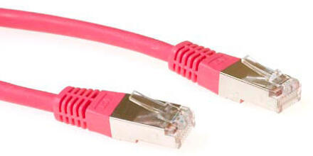 ACT Patchcord SSTP Category 6 PIMF, Red 15.00M 15m Rood netwerkkabel