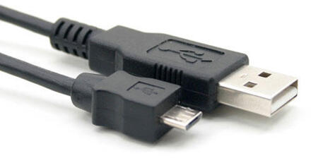 ACT USB 2.0 aansluitkabel USB A man - USB micro B man 1 m