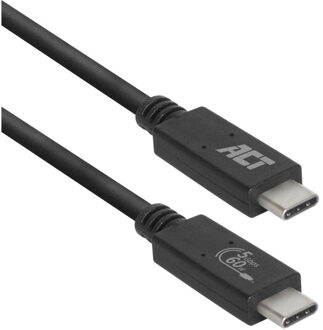 ACT USB 3.2 Gen1 aansluitkabel C male - C male 2 meter USB-IF gecertificeerd Kabel