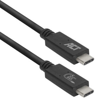 ACT USB-C 60W USB-IF Certified M/M 1m