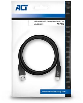 ACT USB-C naar USB-A kabel 1m - AC7416