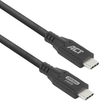 ACT USB4 20Gbps USB-C 240W M/M 2m
