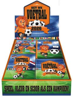 Actie Display WK voetbal 2026 2 x 10 ex. + 2 x 5 ex. -  Imagebooks Factory (ISBN: 9789464089783)