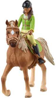 Actiefiguren Schleich Sarah & Mystery Multikleur