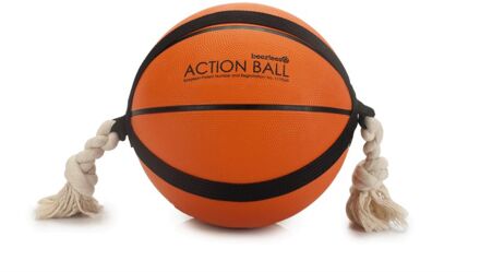 Action Basketbal - Hondenspeelgoed - Oranje - 24 cm