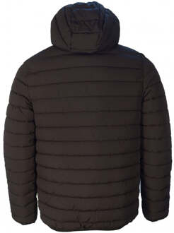 Active 100GR zwarte jas met capuchon - maat S