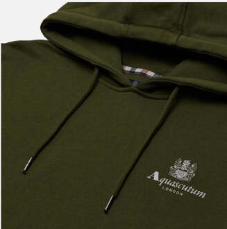 Active Big Logo Groene Hoodie - maat S