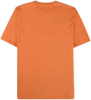 Active Big Logo Oranje T-shirt