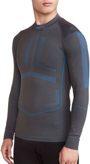 Active Intensity Longsleeve Thermoshirt Heren donker grijs - blauw - M