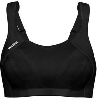 Active Multi Sports Support sportbh TOP-level zwart - F 80