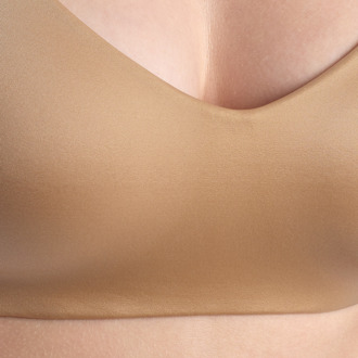 ACTIVE Onzichtbaar Effect Draadloze Bh - maat Beige