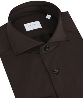 Active overhemd met lange mouwen - maat 45 (XXL) Bruin