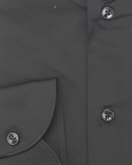 Active overhemd met lange mouwen Zwart - 43 (XL)