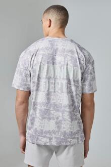 Active Oversized Camo Training Dept T-Shirt, Light Grey - XL