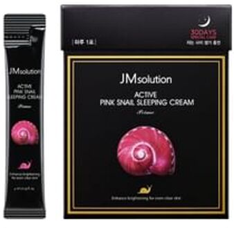 Active Pink Snail Sleeping Cream Prime 4ml x 30 pcs