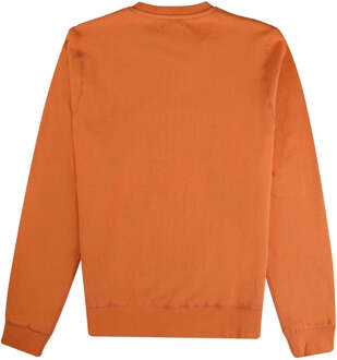 Active Small Logo Oranje Sweatshirt - maat S