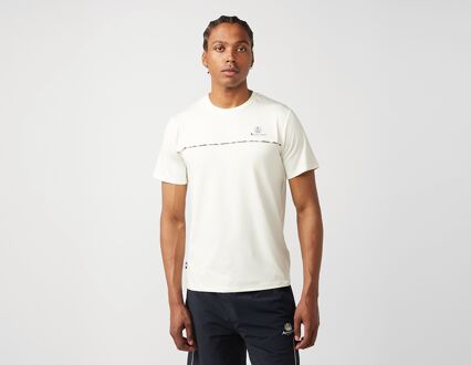 Active Stretch Piping T-Shirt, wit - L