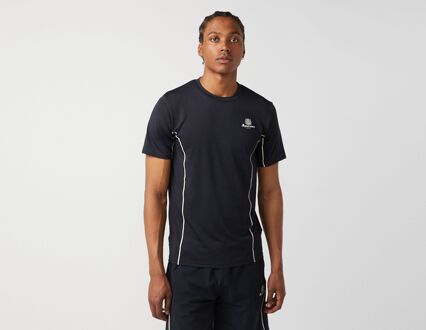 Active Stretch Stripes T-Shirt, blauw - M