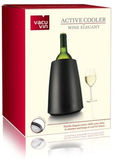 Active wijn cooler elegant - zwart