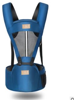 Activiteit Accessoires Baby Carrier Met Hip Seat Verwijderbare Multifunctionele Taille Ondersteuning Kruk Band Rugzakken Carriers Blauw
