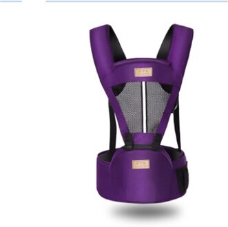 Activiteit Accessoires Baby Carrier Met Hip Seat Verwijderbare Multifunctionele Taille Ondersteuning Kruk Band Rugzakken Carriers Paars