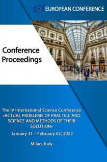 Actual Problems of Practice and Science and Methods of Their - European Conference - ebook