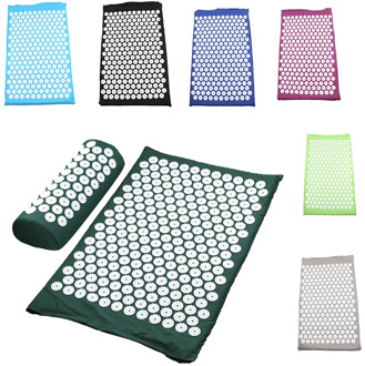 Acupressure mat Massager Cushion Massage Yoga Mat Relieve Stress Back Body Pain Spike Mat Massage Mat