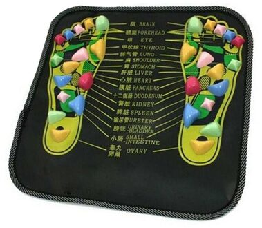 Acupressuur Mat Pad Massager Reflexologie Walk Stone Voet Lopen Massage Mat