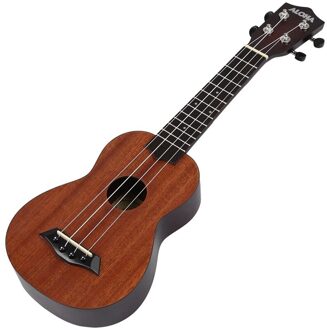 Ad-Aloha 21 Inch Ukulele Beginner Sopraan Ukulele Sapele Hout 4 Snaren Gitaar Mahonie Hals Delicate Tuning Peg