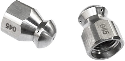 AD-Pipe Jetter Pressure Washer Drain Sewer Cleaning Pipe Jetter Rotary Nozzle 5 Jet (1/4 Inch )