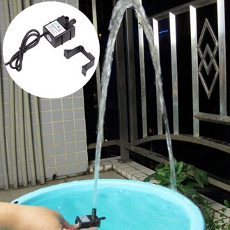 AD20P Ultra-Stille Mini Borstelloze Dc/Usb Waterpomp 5/12V 5-10W 250-240L/H Lift Dompelpompen Fontein Aquarium Circulerende