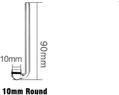 Ada Ronde Bodem Aquairum Viv Misic Stijl Aquarium Diffuser Voor Plant Tank ronde bodem 10mm