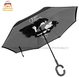 Adam Driver Reverse Paraplu Anti Uv Ondersteboven Paraplu Charm Print Versterkte Thuis Paraplu