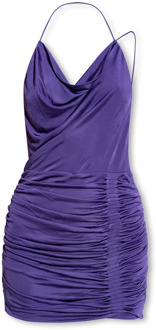 Adana gedrapeerde jurk Gauge81 , Purple , Dames - L
