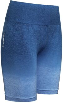 Adapt Ombre Seamless Shorts Dames Blauw Lichtblauw - XS