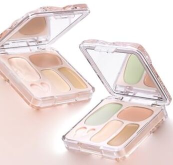 Adaptable 4-Color Concealer Palette - 2 Colors W01 - 4.5g