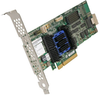 Adaptec Raid 6405 SAS PCIe 4 port 512mb (KIT)