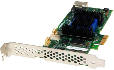 Adaptec Raid 6405E SAS PCIe 4 port 128mb (KIT)