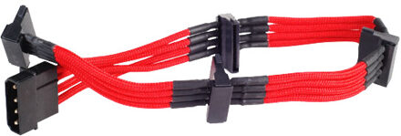 Adapter 4-Pin Molex > 4x 15-Pin SATA 30cm