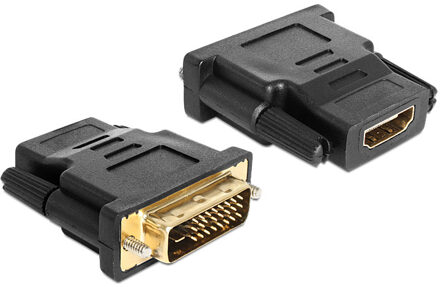 Adapter DVI 24+1 Pin Stecker - HDMI Buchse
