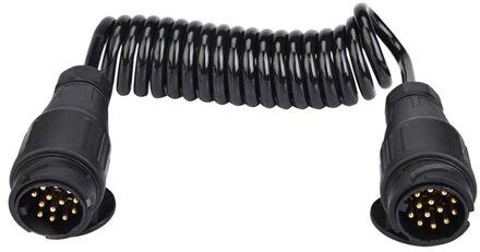Adapter Europa Stijl 13 Pin Trailer Plug Bedrading Lente Kabel Connector Adapter Voor Auto Trailer Caravan Vrachtwagen