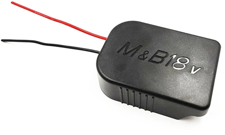 Adapter for MAKITA& 18V Battery Power Mount Connector Adapter Dock Holder with 12 Awg Wires Adapter