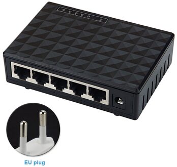 Adapter Gigabit Lan Uitwisseling Ethernet Netwerk 5-Poort Switch Desktop Hub Mini