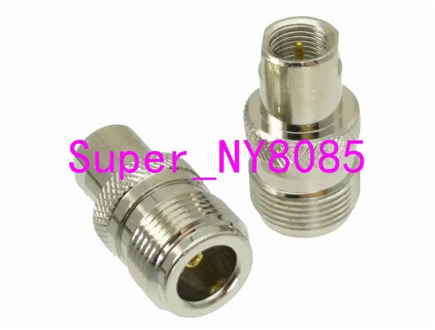 Adapter N female jack to FME plug male RF connector straight F/M