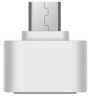 Adapters Type C Otg Usb 3.1 Naar USB2.0 Adapter Connector Voor Samsung Huawei Telefoon Hoge Speed Gecertificeerd Computer Telefoon Accessoire wit