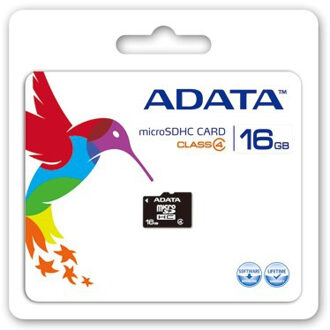 ADATA 16GB Micro SDHC Flashgeheugen